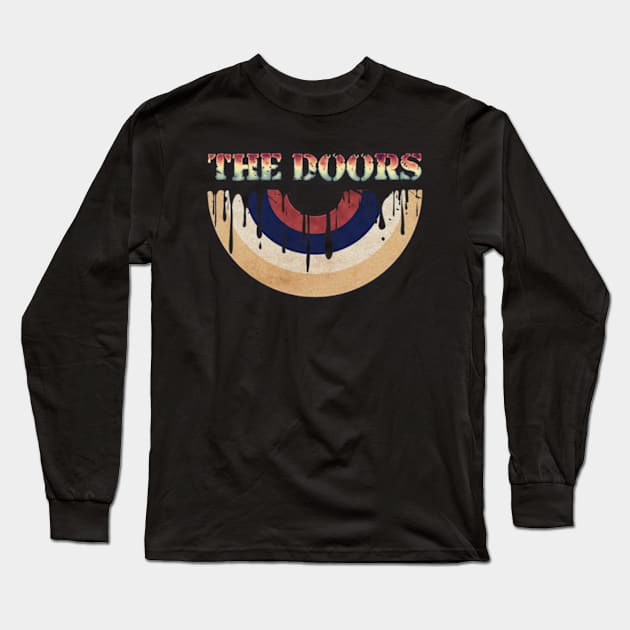 Melted Vinyl - Doors Long Sleeve T-Shirt by FUTURE SUSAN